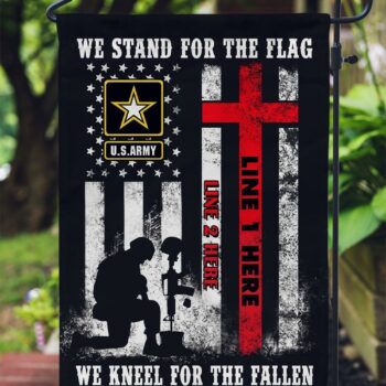 Personalized Army Veteran, Garden Flag Fl38 All Over Printed (6228)