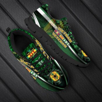Vietnam Veteran Shoes S7 All Over Printed (6228)