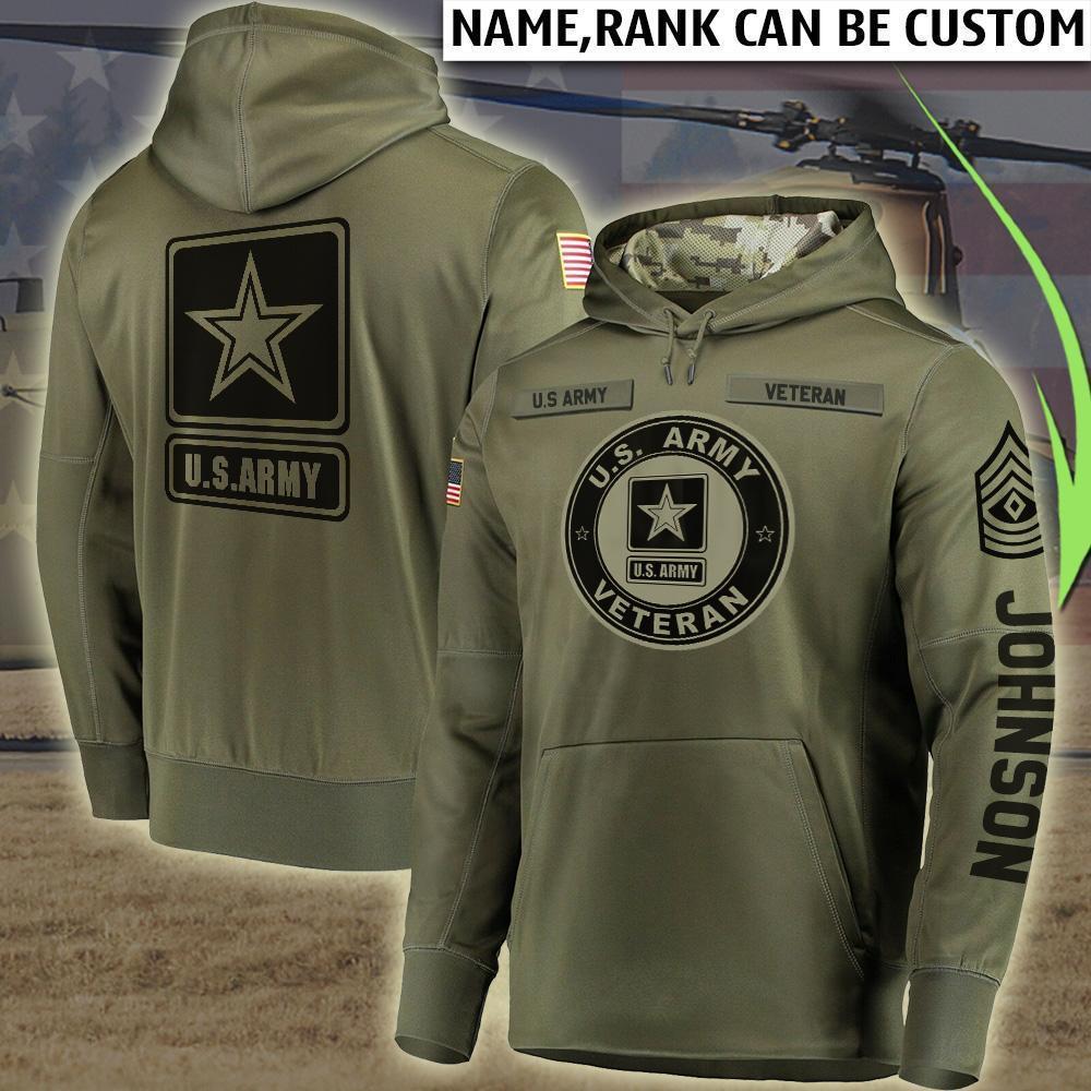 SNOWSOFT US Army 18th Aviation Brigade Veteran Unisex 3D Printed Pullover Hoodie Hooded Sweatshirt 