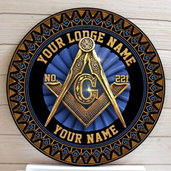 Freemason Wood Sign, Custom Wood Sign, Custom Lodge Name, Lodge Number, Your Name All Over Printed