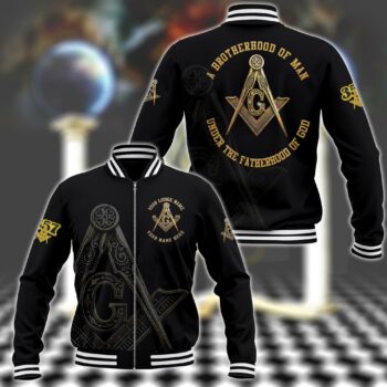 Freemason Hoodie, Tshirt, Baseball Jacket, Custom Logde All Over Printed