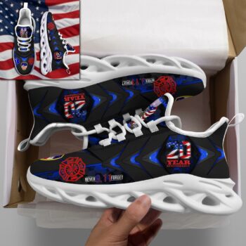 All Gave Some - Some Gave All 9-11-2001 20th Anniversary 9/11 Memorial Clunky Sneakers Custom Your Name