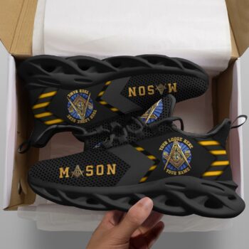 Freemasonry Custom Freemasonry, Masonic Clunky Sneaker