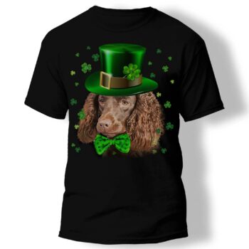 American Water Spaniel St Patrick Day T-shirt, Lucky T-shirt